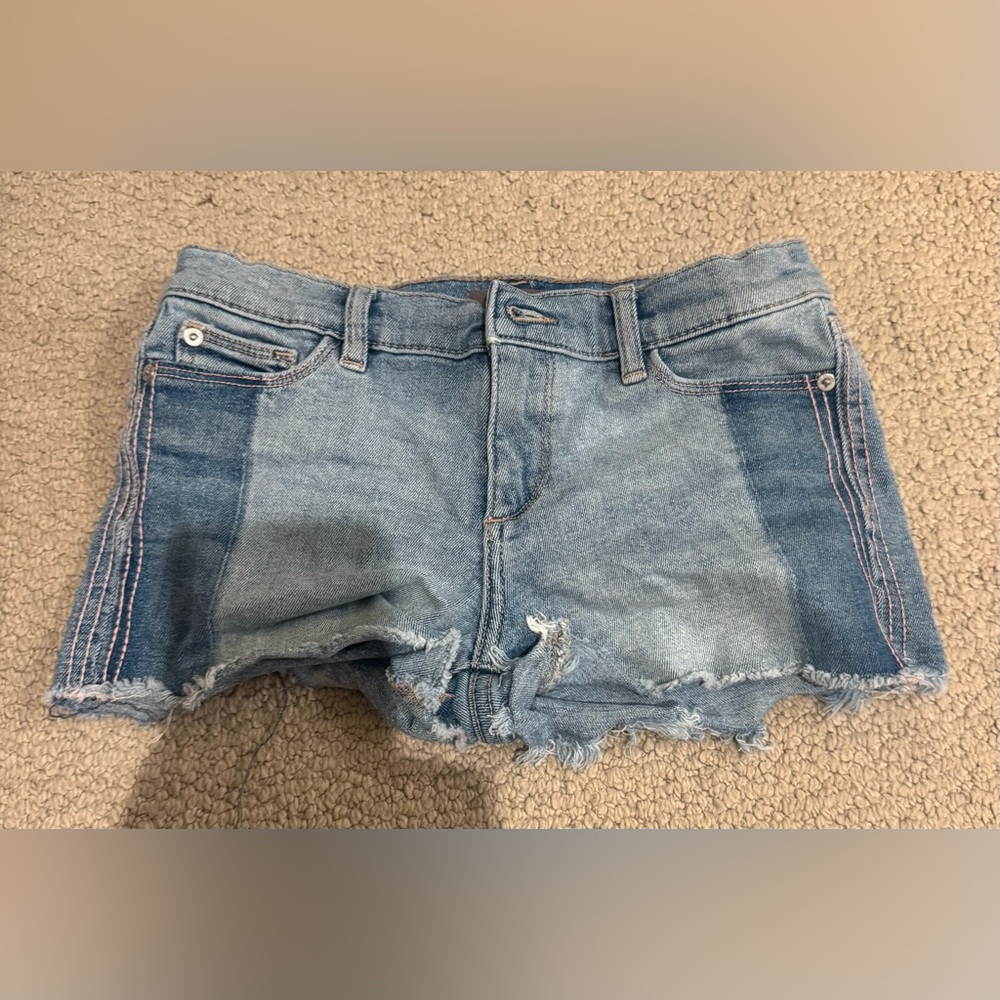 Girls DL1961 Light Blue Denim Lucy Shorts Size 10